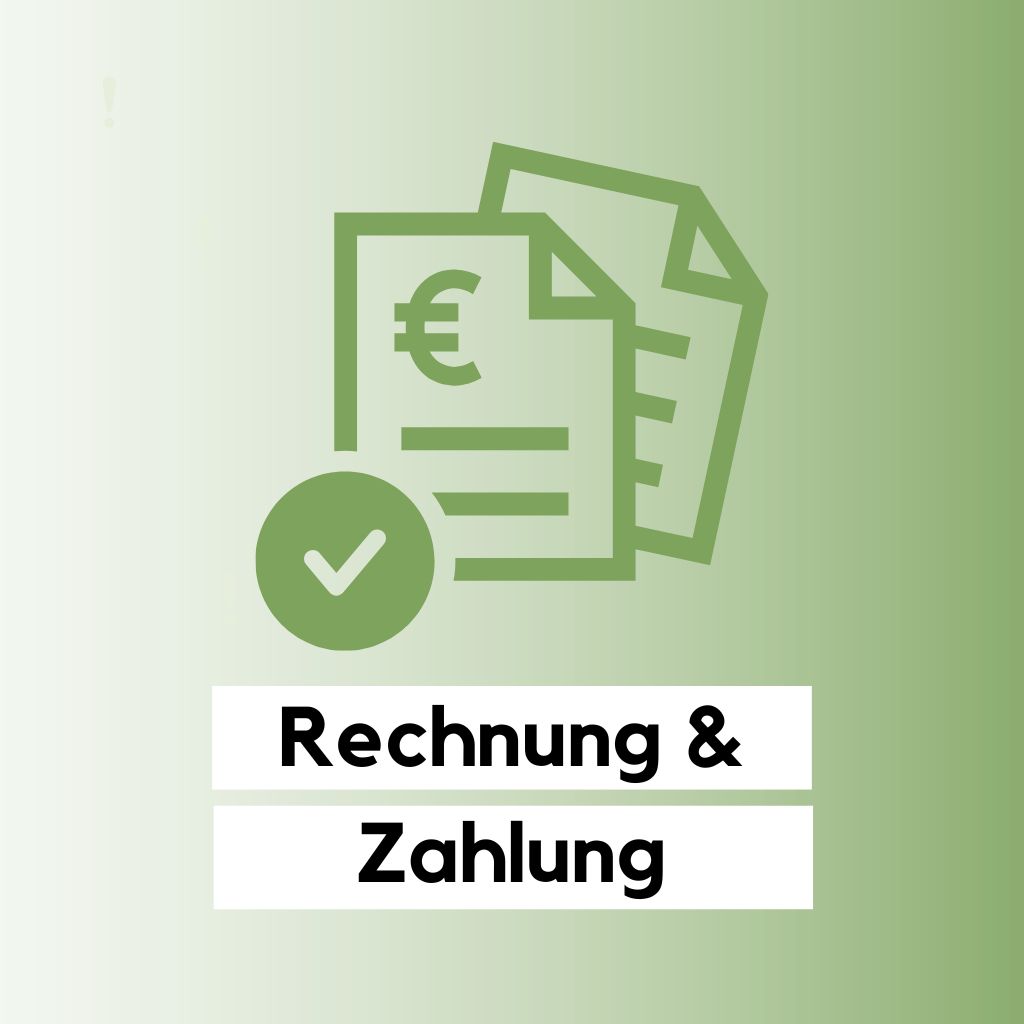 Agiwee - Rechtssicher verkaufen - alfima - Rechnung & Zahlung
